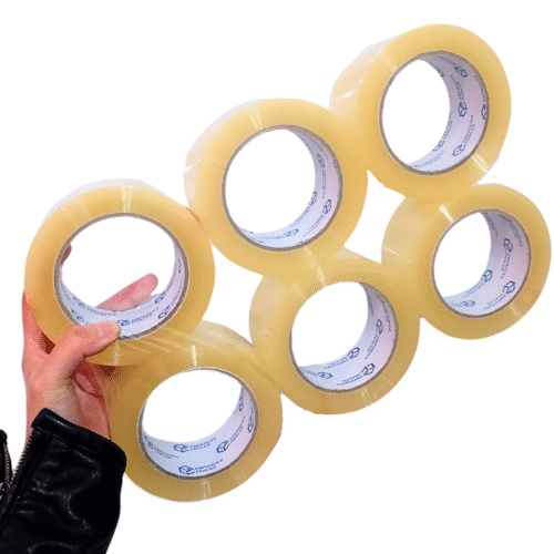 6 X Cinta adhesiva transparente embalaje Cajas 150m 48mm Scotch Diurex Tape