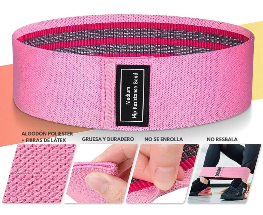 Kit Bandas De Resistencia Ligas Elásticas Para Ejercicio - Image 3