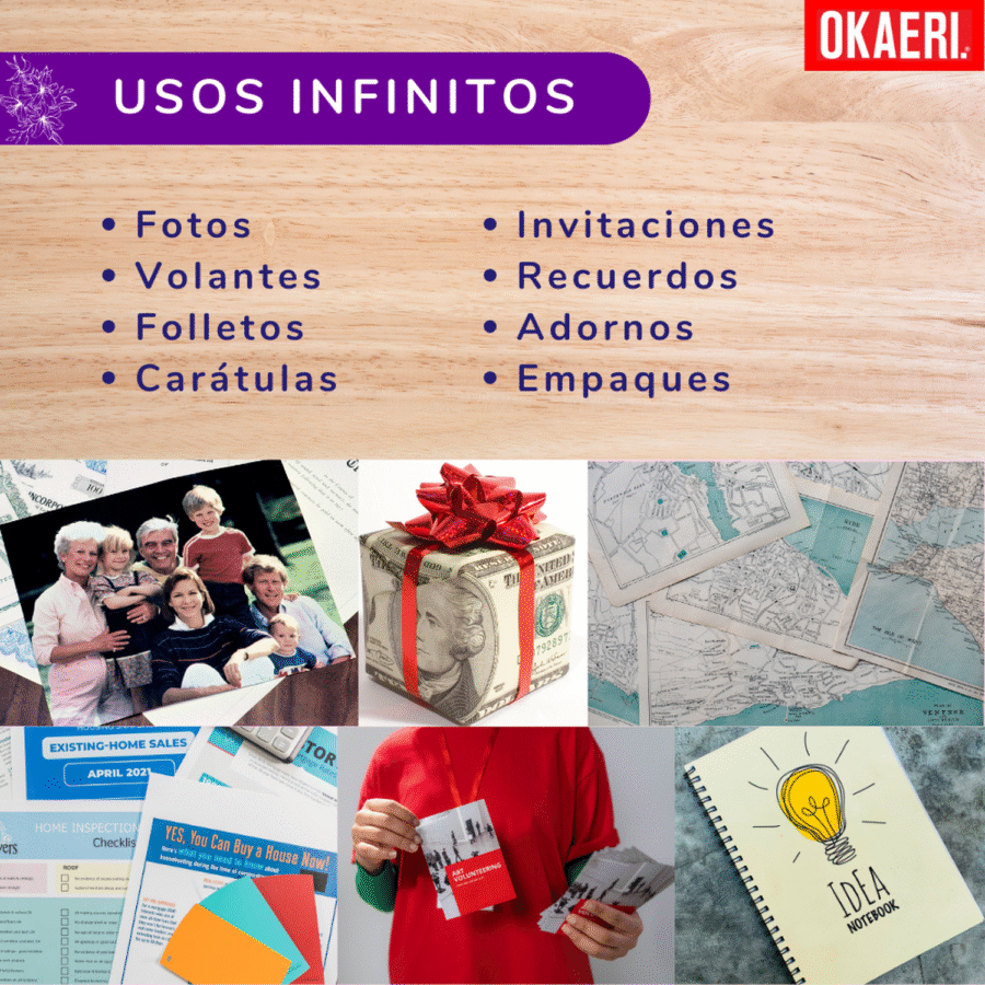 Papel Fotográfico Carta Brillante 230g Foto Glossy Hojas - Image 2