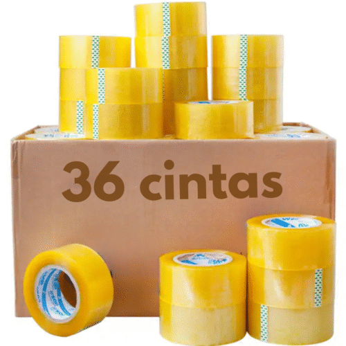 36 X Cinta adhesiva transparente embalaje Cajas 150m 48mm Scotch Diurex Tape