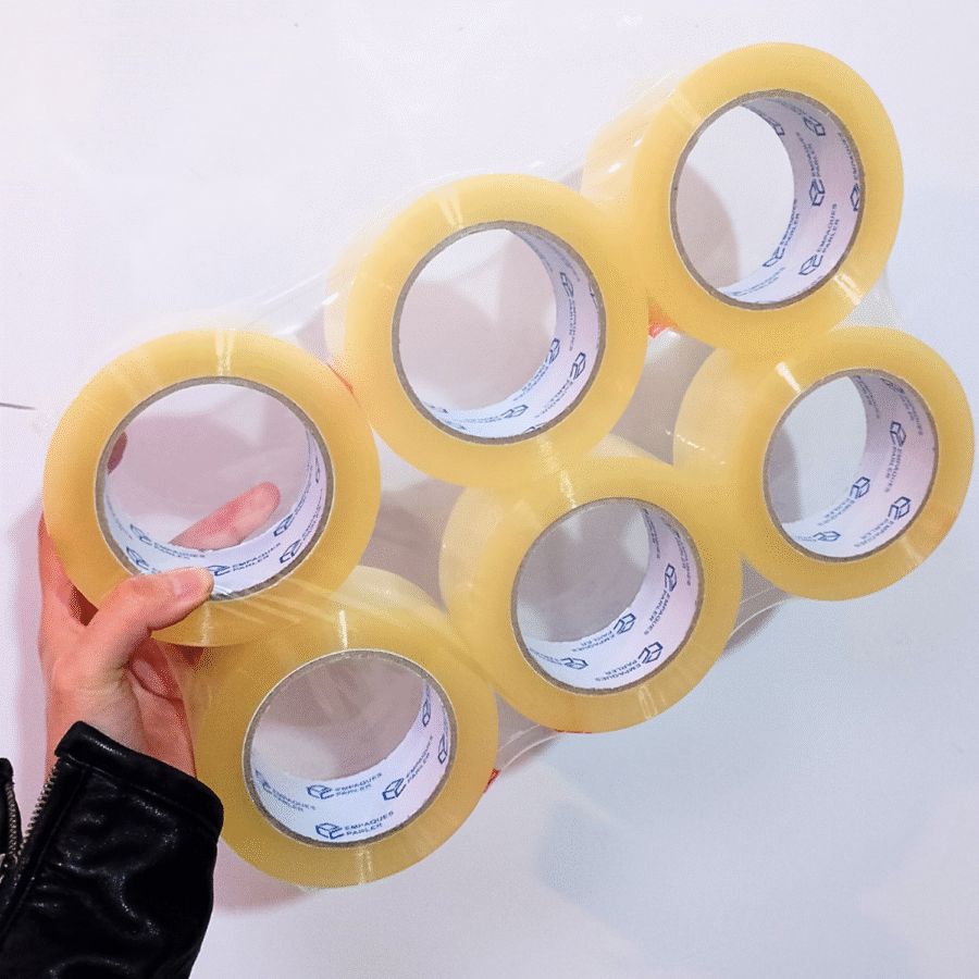 36 X Cinta adhesiva transparente embalaje Cajas 150m 48mm Scotch Diurex Tape - Image 3