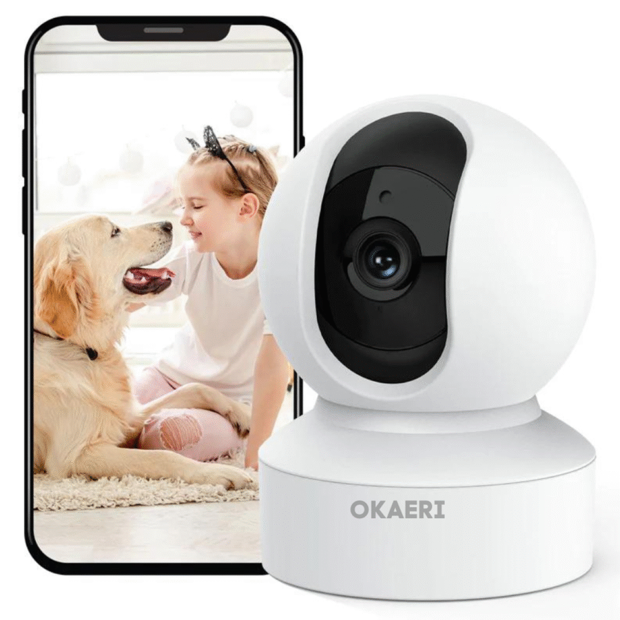 Cámara De Seguridad Wifi Vigilancia Interior Robot HD