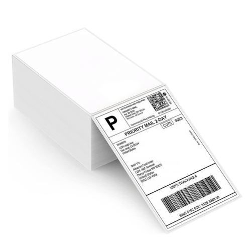 Etiqueta Térmica Adhesiva 4X6 (10x15cm) CURSOR 1000 Pzs Guías Envíos Paquetería