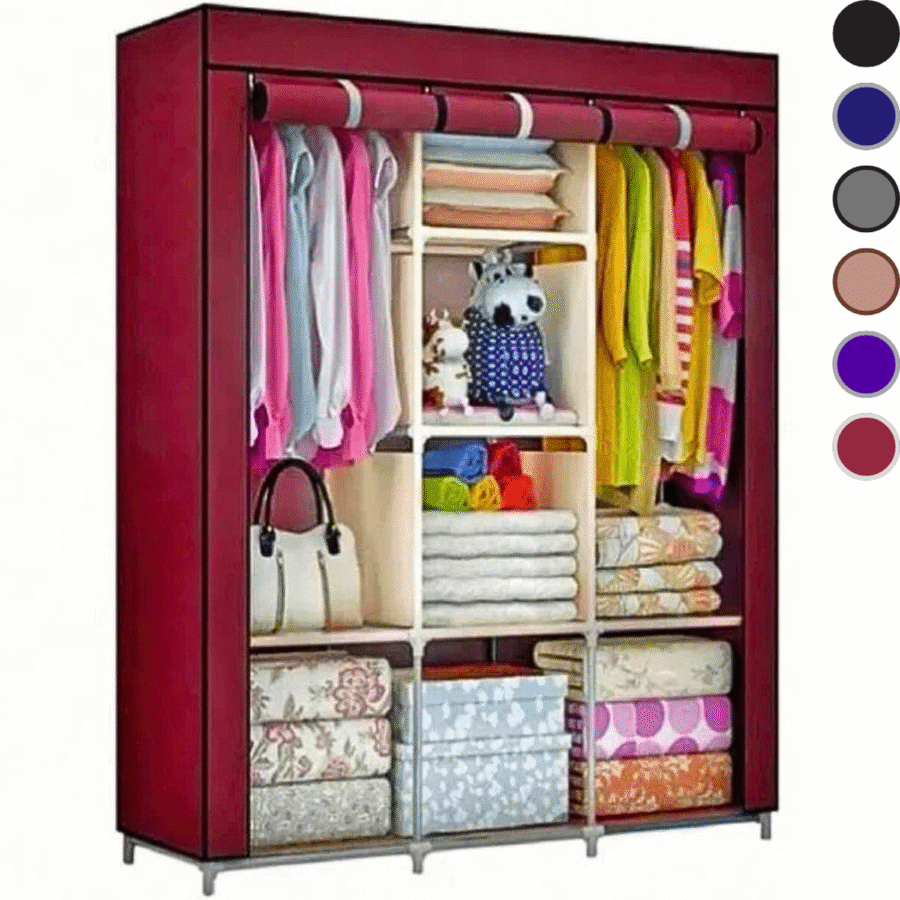 Armario Closet Organizador Ropa Ropero Zapatero Rack Armable