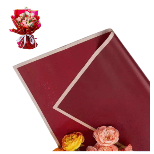 Papel Coreano OKAERI 40u Impermeable Celofán Ramos Arreglos Flores