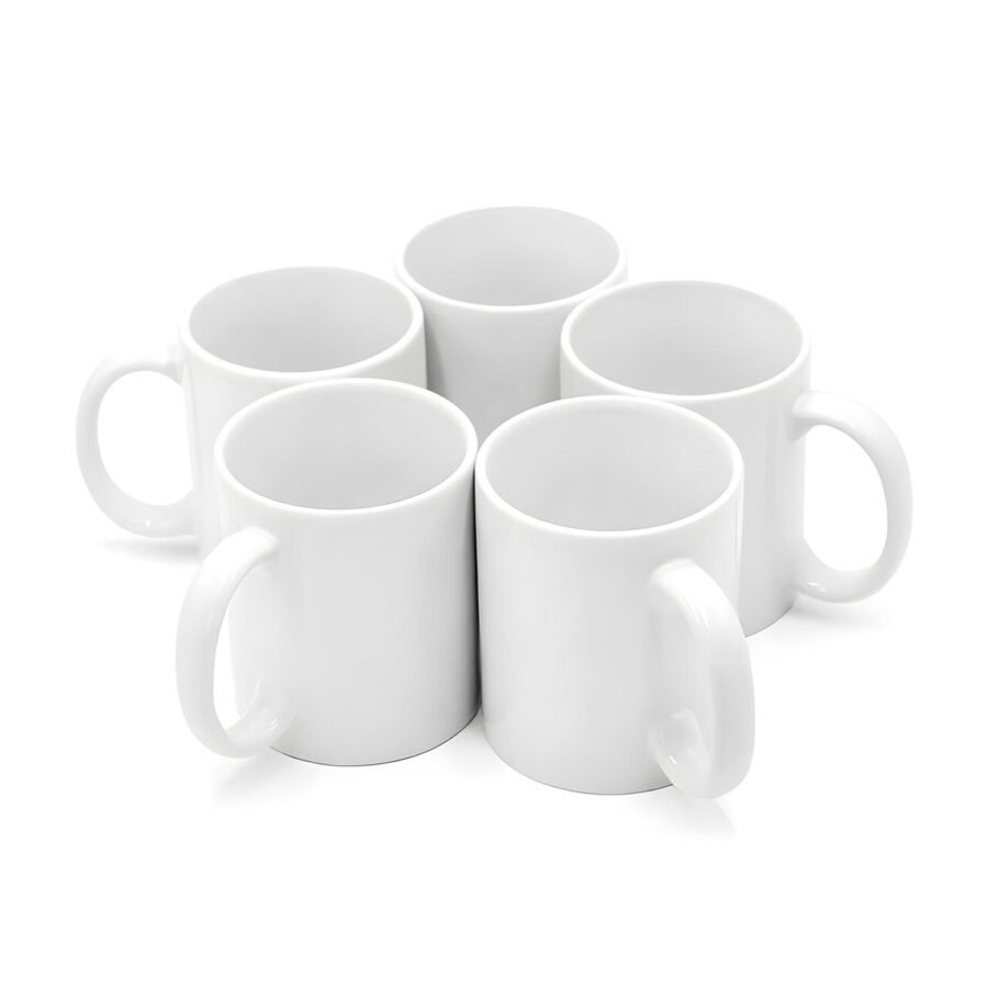 Taza Blanca Para Sublimar CURSOR 11oz 12pzs Caja Tazas Sublimación Mayoreo - Image 9