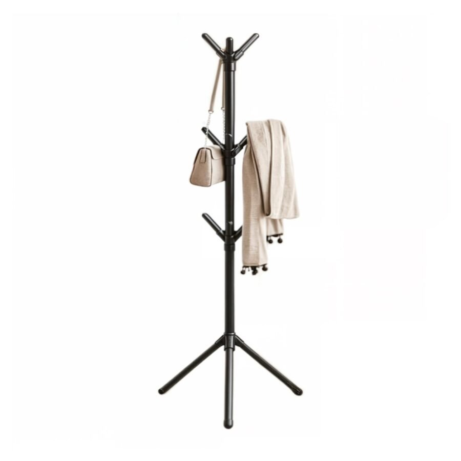 Perchero De Piso Pie OKAERI Con Ganchos Metálico Organizador Ropa - Image 6