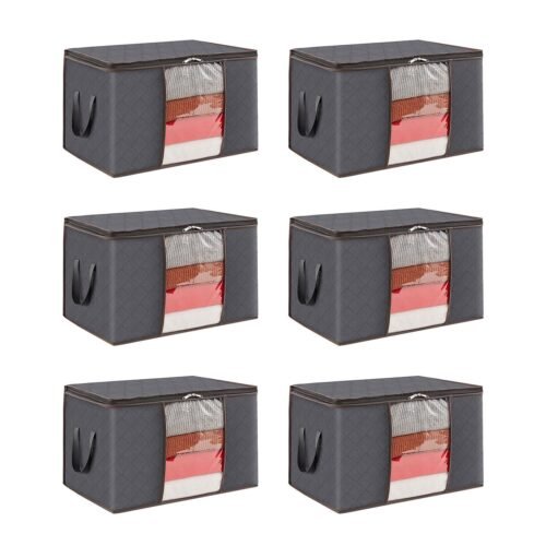 Bolsas de Almacenamiento OKAERI Organizador De Ropa de Cama Sábanas Plegable